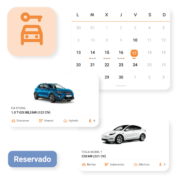 La nueva funcionalidad de reserva de vehículos de Hybo ofrece una solución completa para optimizar la gestión de la movilidad en tu empresa. Desde la solicitud de reserva hasta la devolución del vehículo, todo el proceso se gestiona de manera centralizada y eficiente a través de la plataforma de Hybo. Los empleados pueden seleccionar fácilmente el vehículo deseado, consultar su disponibilidad y realizar la reserva con unos pocos clics.